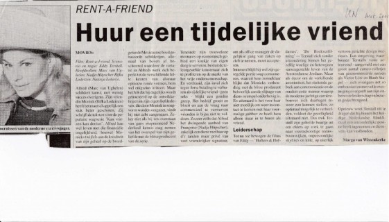 Utrechts Nieuwsblad - recensie