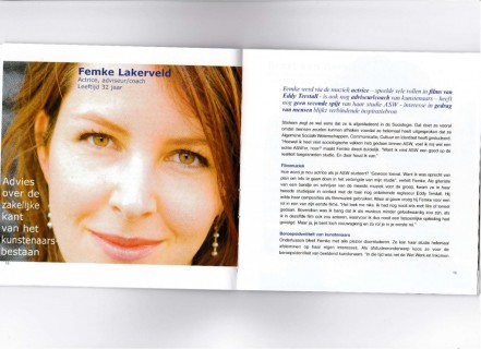 Uitgave Universiteit Utrecht - interview (pag 1)